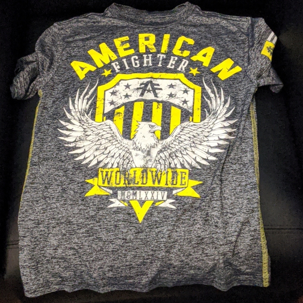 Boys American Fighter Shirt